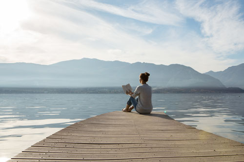 In der vollkommenen Stille hört man die ganze Welt.